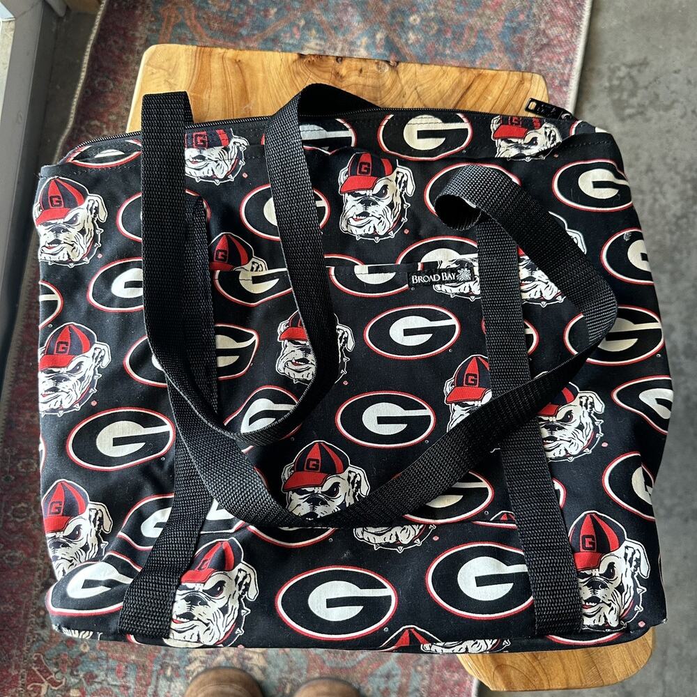 NCAA Georgia Bulldogs Shoulder Handbag purse Board Bay College